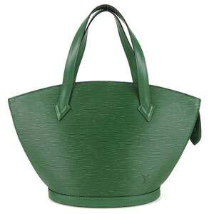 Louis Vuitton Handbag Saint Jacques M52274 Epi Leather Borneo Green Women's L...